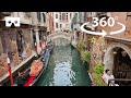 Venice Italy Magical Gondola Ride Though The Canals 360 VR