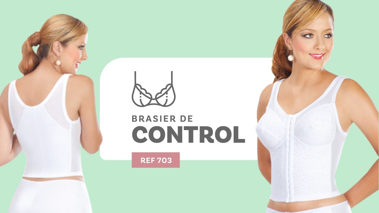 Ref - 703 | Brasier Talle Largo Control Power Net 😚 | Marie Louise