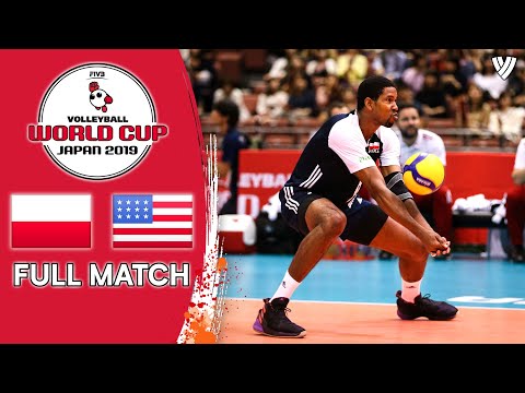 Poland 🆚 USA - Full Match | Men’s Volleyball World Cup 2019