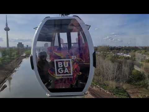 BUGA 2023 Seilbahn Spinelli Park - Luisenpark