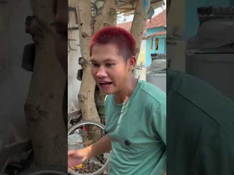 pernah gak sih kalian modif sepedah jadi setir mobil cyuk🤣komen ya #shorts #ompedvisual #short