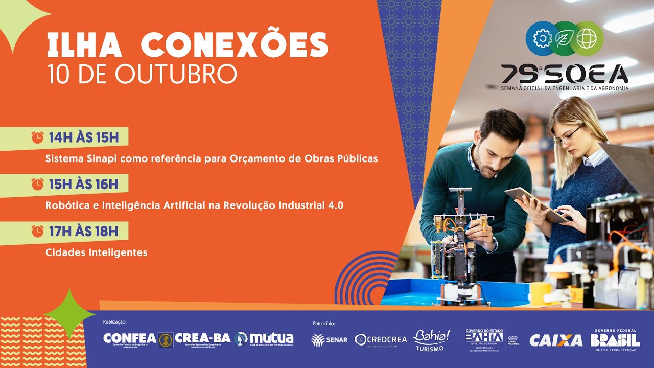 Ilha Conexões - Robótica e IA; Cidades Inteligentes