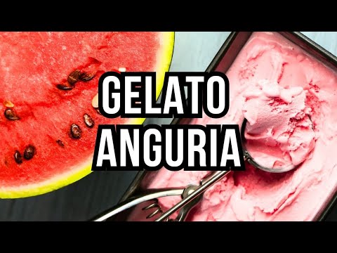 Ho fatto il gelato all’anguria!Solo 3 ingredienti!Ricetta semplice!DELIZIOSO!