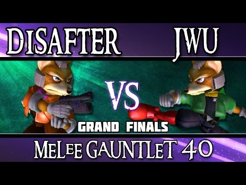 Melee Gauntlet 40 - Disafter (Fox, Falco) vs. Jwu (Fox) - GRAND FINALS