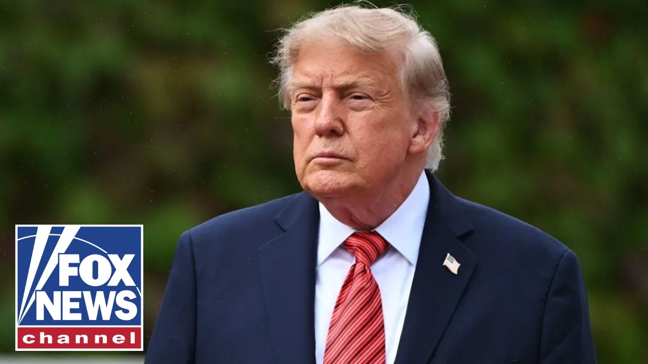 WATCH LIVE: Trump speaks with reporters following high-profile college football trip