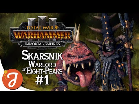 WARLORD of EIGHT-PEAKS | Skarsnik #01 // Immortal Empires | Total War: WARHAMMER III