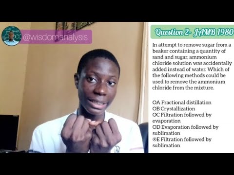 Jamb Past Questions : Chemistry E1