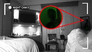 Recorded Myself Sleeping In Haunted Hotel Room | OmarGoshTV