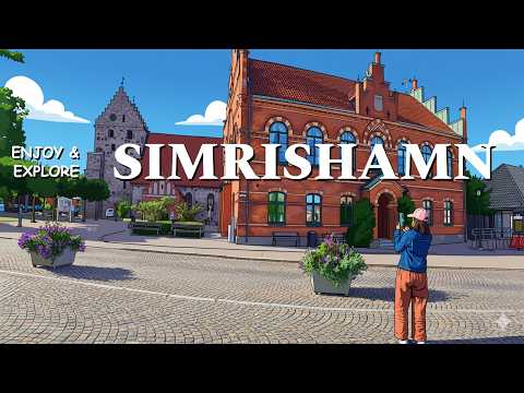 🇸🇪🚶SIMRISHAMN - The Gateway to Österlen | A short City Walk in this unique Sweden town