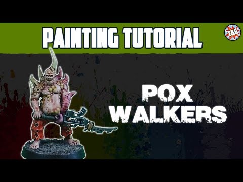 Contrast Painting Tutorial: Poxwalkers / Infected