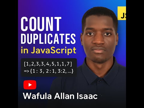 Count Duplicates In Javascript Easy Javascript Interview Question Explained