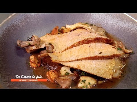 Recipe: Thierry Marx's Veal Chop - Julie's Notebooks - Forest-Style Veal Chop