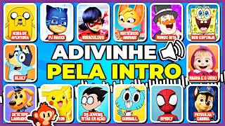 🔊 ADIVINHE O DESENHO PELA INTRO | Desafio Musical 🐵 | #quiz #macaquiz