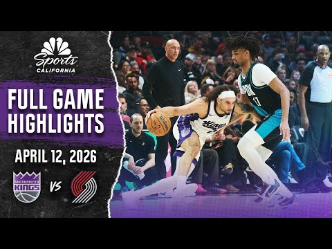 Kings vs. Blazers highlights: Watch top plays from Sacramento's season finale | NBC Sports CA