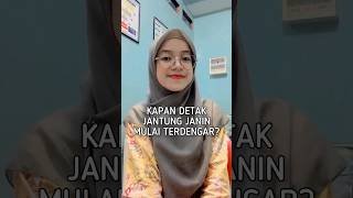 Download lagu Kapan detak jantung janin mulai terdengar? #shorts #viral mp3 Download lagu Kapan detak jantung janin mulai terdengar? #shorts #viral mp3