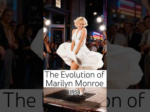The Evolution of Marilyn Monroe #marilynmonroe