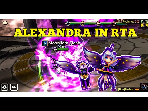 THE POWER OF ALEXANDRA IN RTA WORLD ARENA - Summoners War