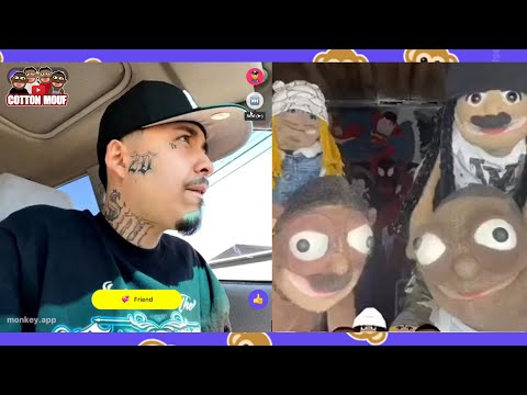 Hood Puppets Meet Strangers on MONKEY APP!! (Part 3)