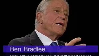 Ben Bradlee interview on Journalism and The Washington Post (1995) video