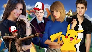 10 Celebrities Who Would Dominate Pokémon Go! (IN REAL LIFE)