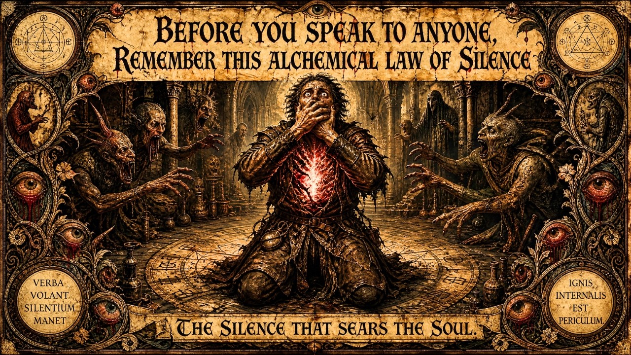Before You Speak to Anyone, Remember This Alchemical Law of Silence