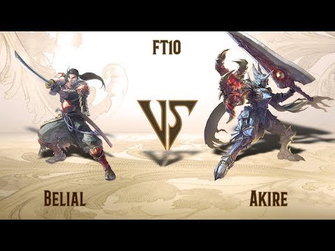 Belial (Mitsurugi) VS Akire (Nightmare) - FT10 (09.12.2018)
