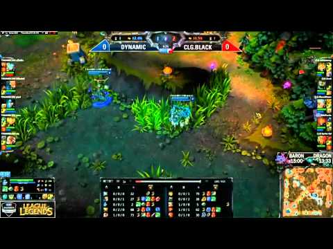 MLG Raleigh 2012 - Dynamic Vs. CLG Black Game 1