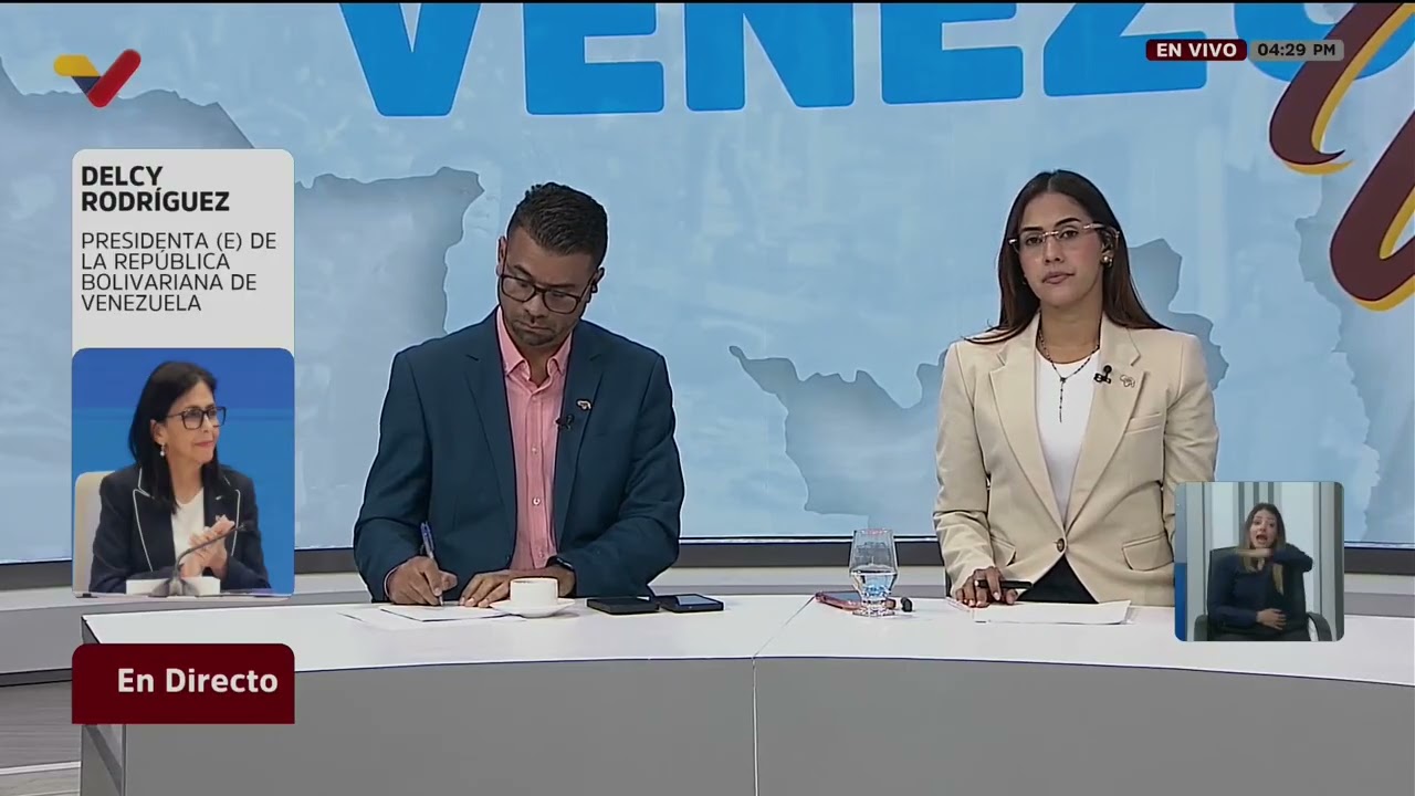 Delcy Rodríguez: Se abrirá centro de registro de voluntarios en el Poliedro a las 7 pm