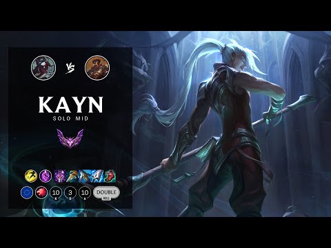 Kayn Mid vs Viktor - EUW Master Patch 12.7