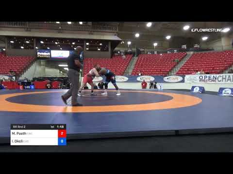 130 Kg Rr Rnd 2 Matthew Paeth Empire Wrestling Club Vs Ike Okoli Chicago Wrestling Club