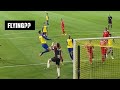 Ronaldo's ridiculous jump made goalkeeper injured🤯✈️