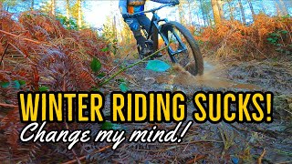 Why I Don't Like Winter Mountain Biking