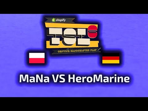 HIT! MaNa VS HeroMarine - PvT - TSL 6 Qualifier - polski komentarz