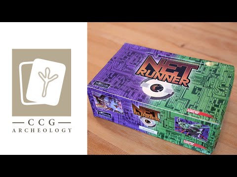 Netrunner CCG Booster Box Opening/Unboxing - CCG Archeology