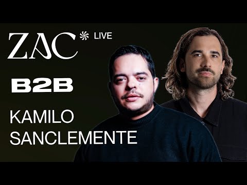 ZAC B2B Kamilo Sanclemente Live at WARUNG TOUR MARINGÁ | 4K | Progressive House