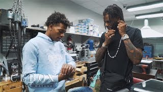 Lil Baby &amp; HoodRich Pablo Juan Stop By ICEBOX To Cop New Jewelry!!!