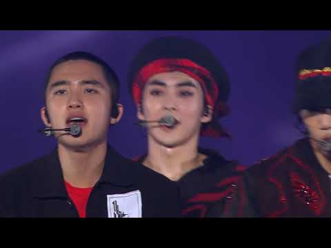 EXO - Diamond + Coming Over + Run This + Drop That + Power @ EℓyXiOn in Seoul 171125