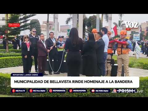 #EnVivo | 🔴BELLAVISTA RINDE HOMENAJE A LA BANDERA CON GRAN DESFILE ESCOLAR‼️🥳 (04/06/2026)