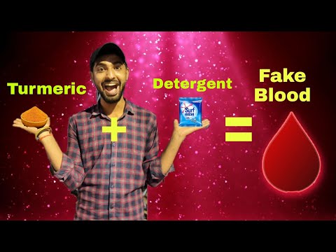 How to make a fake BLOOD || Water experiment part - 2   (with reason)