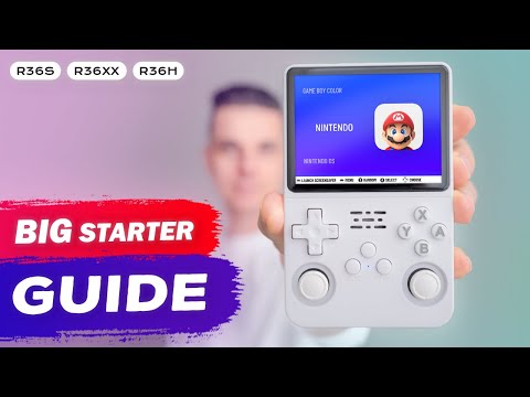 NEW BIG Starter Guide R36S Handheld | How to install ArkOS & SD2 for ROMs