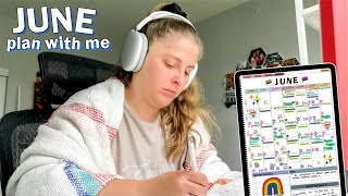 HAPPY PRIDE MONTH!! + new 6 month goals! | June 2022 Digital Plan With Me