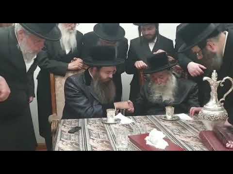 Sadigura Yerushalayim Rebbe Visits Chernobyl Rebbe In BP - Sivan 5781
