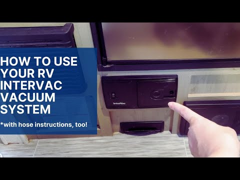 How to use the RV Intervac Vacuum and Intervac Hose | Rpod 192 | Soles of My Traveling Shoes