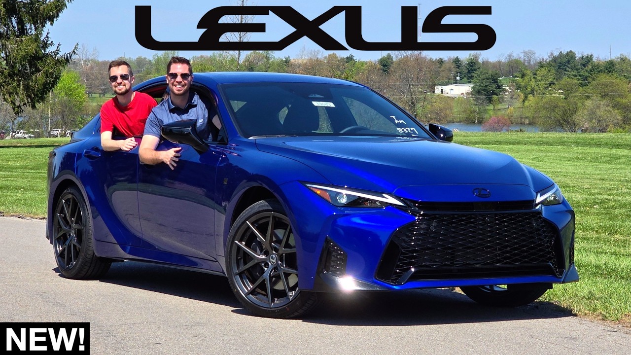 2026 Lexus IS 350 F-Sport -- NEW Design, NEW Tech & STILL V-6!