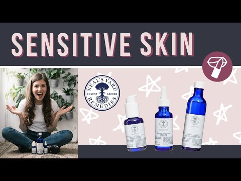 Revisão de remédios Neal's Yard (linha de cuidados com a pele sensível)