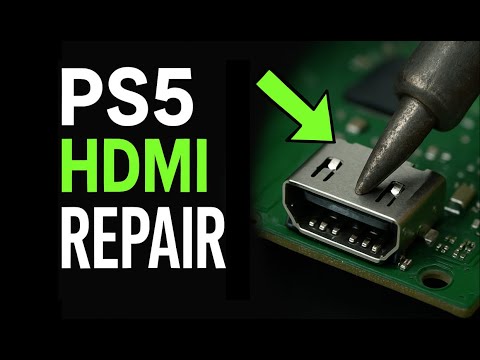 How We Repair PS5 HDMI Ports