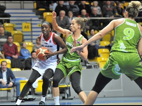 Basket 90 Gdynia 72 - 76 Virtus Eirene Ragusa (FIBA Eurocup Women 2017/2018 season)