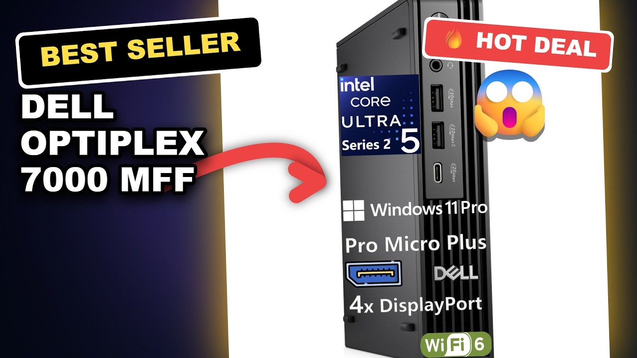 Dell OptiPlex 7000 MFF Review: Tiny PC with Huge AI Power for Work & Productivity
