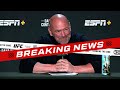 BREAKING UFC 294 NEWS FROM UFC PRESIDENT DANA WHITE | OCTOBER 10, 2023