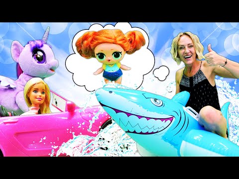 Twilight Sparkle, Barbie und Monster High - Nicole sucht das LOL Haus - Puppenvideo